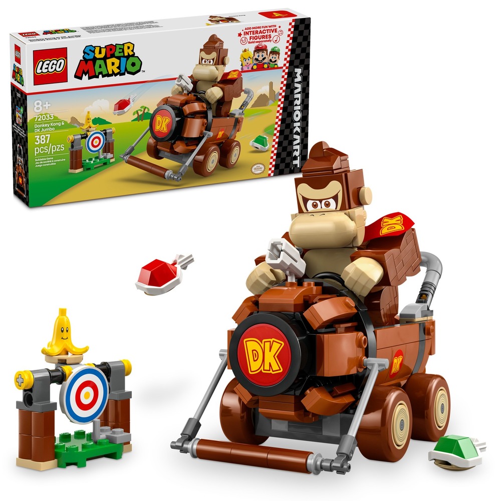LEGO Super Mario: Mario Kart-Donkey Kong & Dk Jumbo (72033)